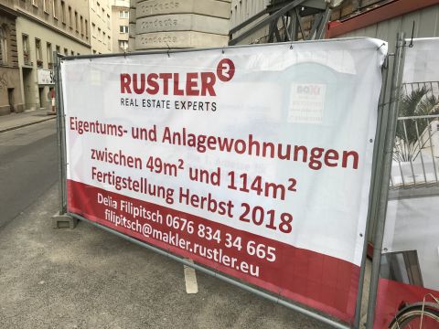 Bauzaunbanner drucken – AbdeX