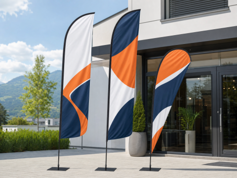 Beachflags & Werbefahnen – AbdeX