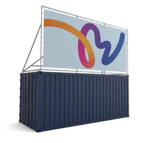 Containerrahmen auf dem Dach – Lange Seite – AbdeX