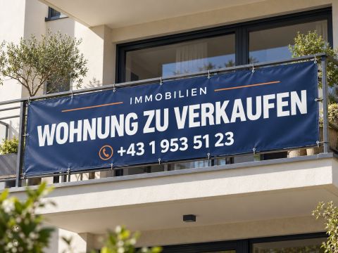 Balkon- & Fassadenbanner für Immobilien – AbdeX