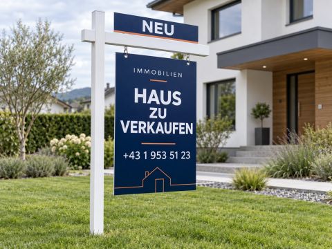 Maklergalgen mit Wechselschild – AbdeX