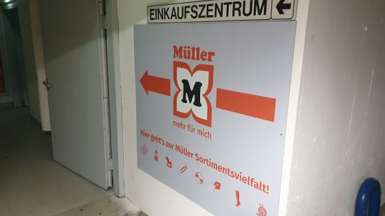 Tiefgarage Schilder inkl. Druck und Montage