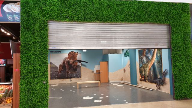Wandtapeten Druck und Montage Gerasdorf Einkaufszentrum – Referenz AbdeX