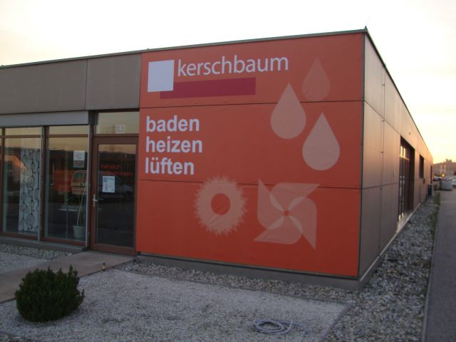 Verkleidung Geschäftslokal mit Planen – Referenz AbdeX