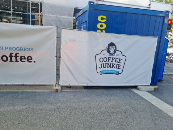 Bauzaunbanner bedruckt