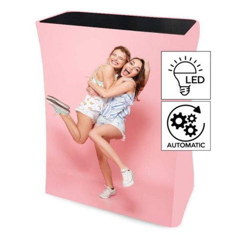 Automatik-Theke Eckig mit Licht – AbdeX