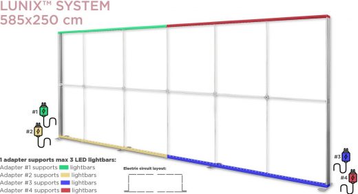 LED-Spannrahmen XL – Ansicht 7