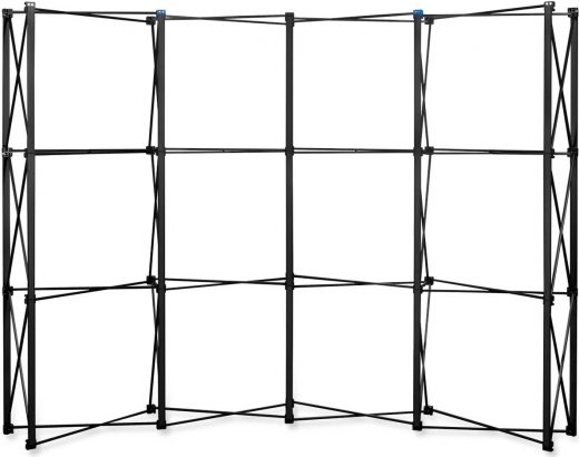 Magnet-Faltwand Schwarz – Ansicht 5