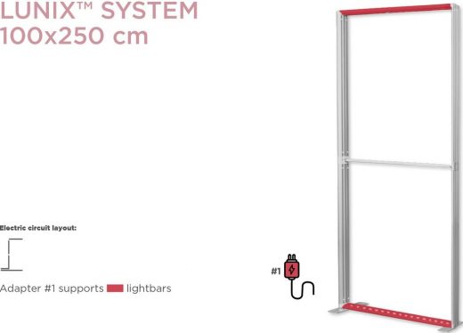 LED-Spannrahmen XL – Ansicht 3