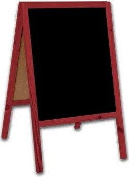 Holz-Kundenstopper – Ansicht 1