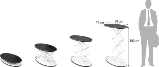 Automatik-Theke Oval mit Licht – Ansicht 3
