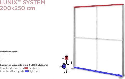 LED-Spannrahmen XL – Ansicht 4