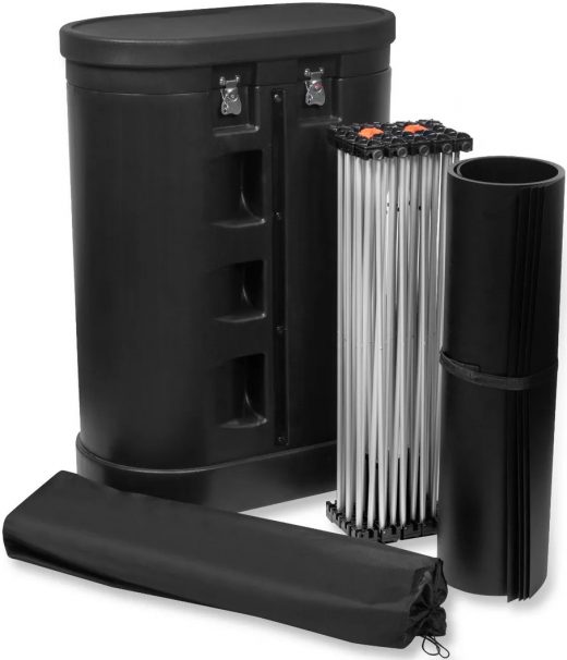 Magnet-Faltwand Komfort – Ansicht 2