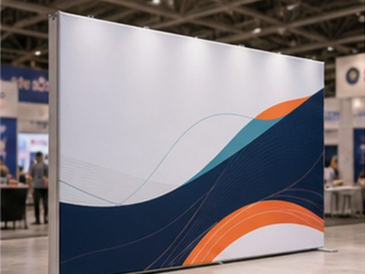 Textilwand Standard – gerade & gebogen von AbdeX