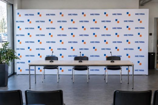 Textile Werbewand Premium von AbdeX