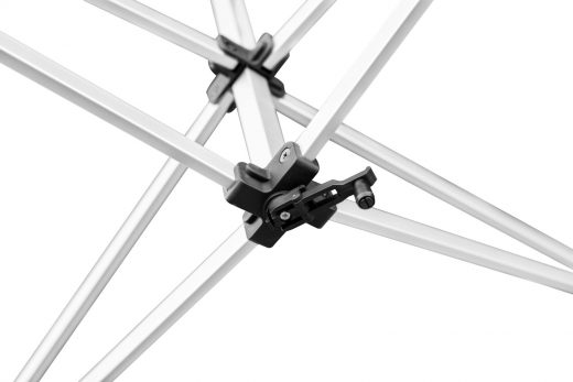 Faltzelt Stahl – Ansicht 3