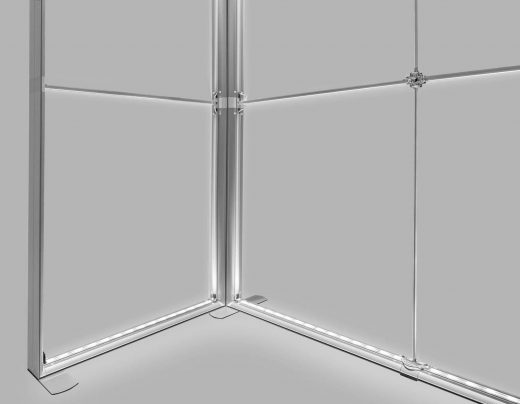 LED-Spannrahmen Profi – Ansicht 2