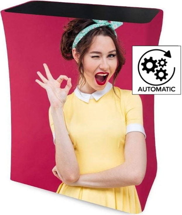 Automatik-Theke Eckig von AbdeX – Promotiontheken & Falttheken