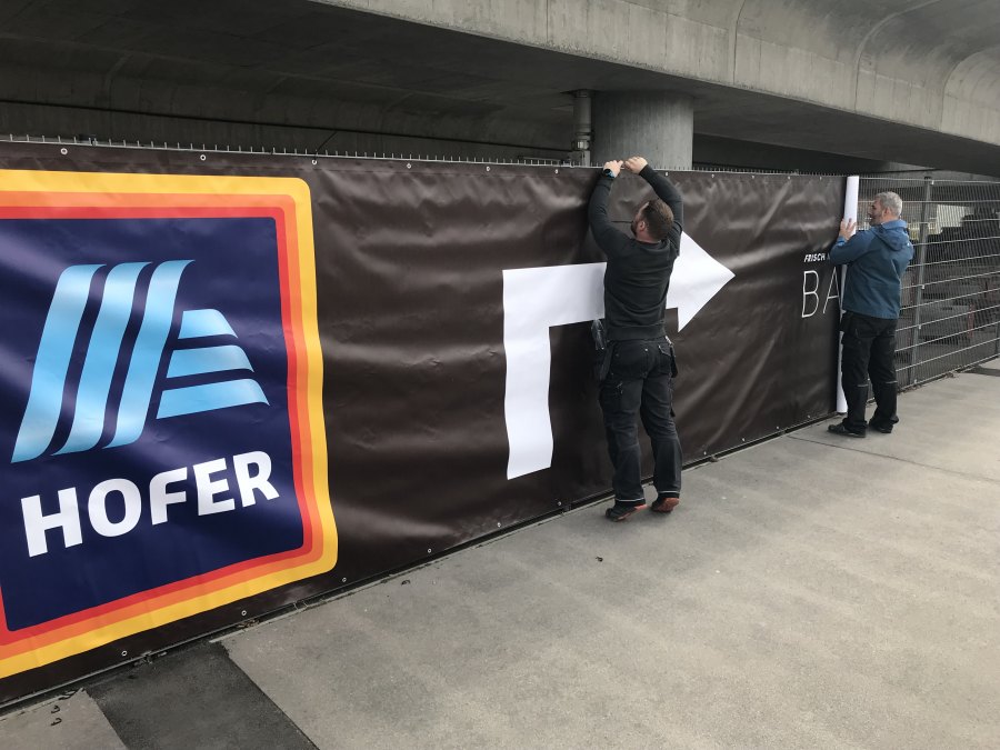 Werbebanner drucken von AbdeX – Werbebanner nach Maß