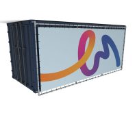 Containerrahmen Lange Seite Ansicht 1