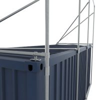 Containerrahmen Lange Seite oben & unten Ansicht 4