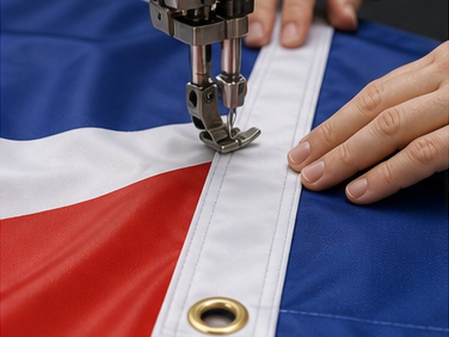 Fahnen-Konfektion nach Maß – AbdeX