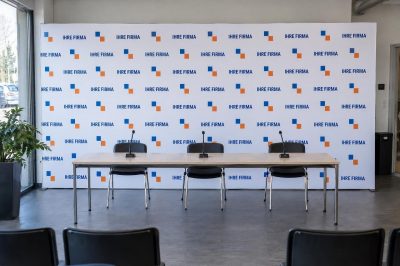 Textile Werbewand Premium