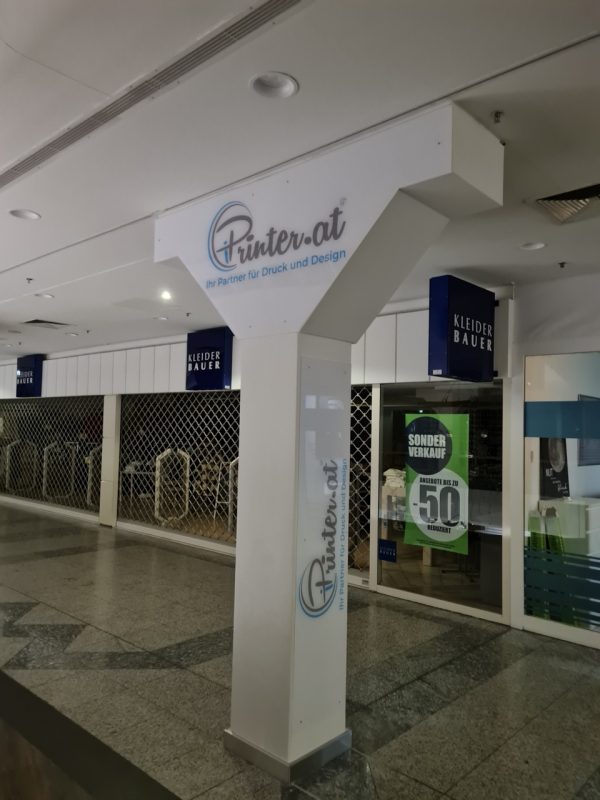 Plexiglas Druck + CNC + Montage Wien