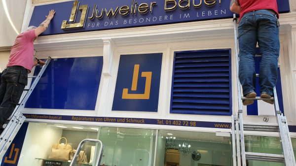 LED Buchstaben Produktion und Montage 1180 Wien