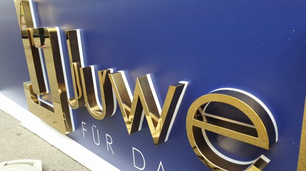 LED Buchstaben Produktion und Montage 1180 Wien