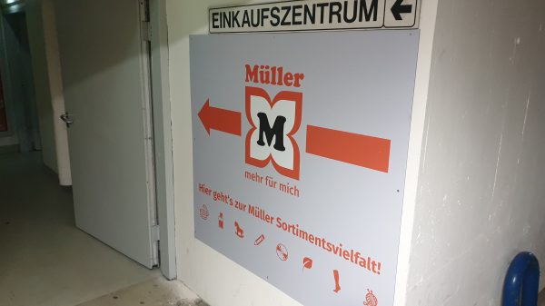 Tiefgarage Schilder inkl. Druck und Montage