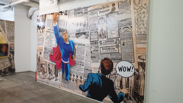 Schaufensterbeklebung Druck und Montage Wien