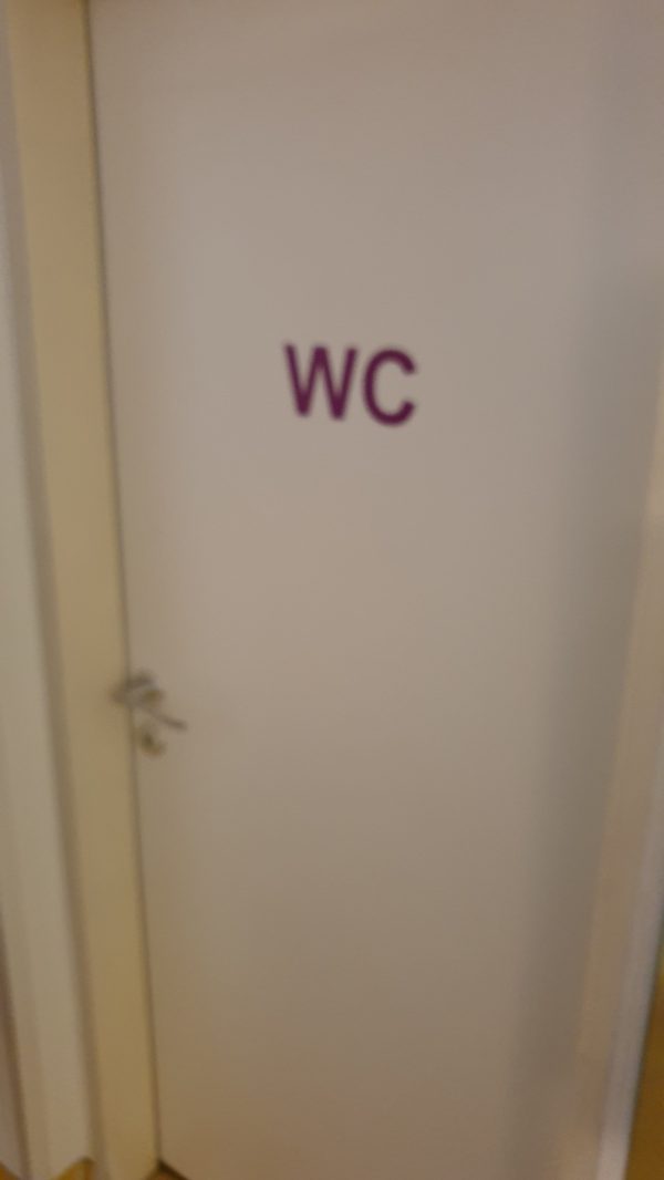 Ordinationsbeschriftung Milchglasfolie Druck und Beklebung Dr. Scholz 1020 Wien