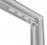 LED-Messewand Modul Silber Ansicht 8