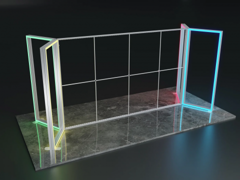 LED-Wand Chroma Detail 1