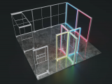 LED-Wand Chroma Ansicht 3