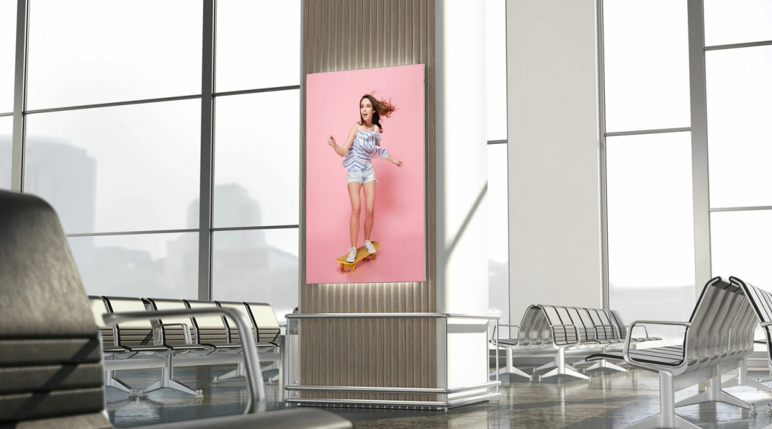 LED-Wandbild Slim – AbdeX