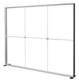 LED-Messewand Modul Schwarz Ansicht 2