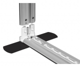 LED-Messewand Modul Schwarz Ansicht 7