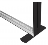 LED-Messewand Modul Schwarz Ansicht 8