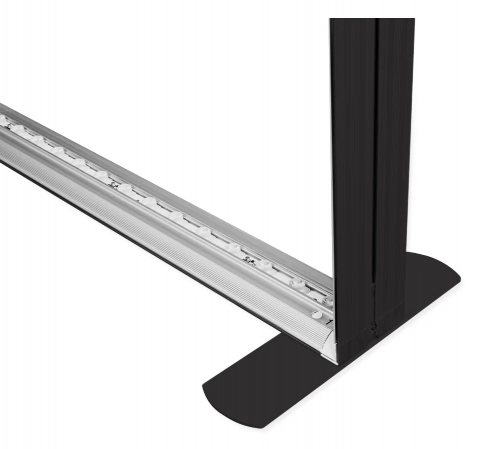 LED-Messewand Modul Schwarz Detail 7