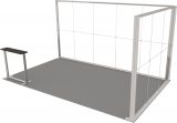 LED-Eckstand 5 × 3 m Ansicht 4