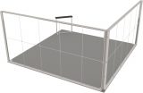 LED-Eckstand 5 × 5 m Ansicht 5