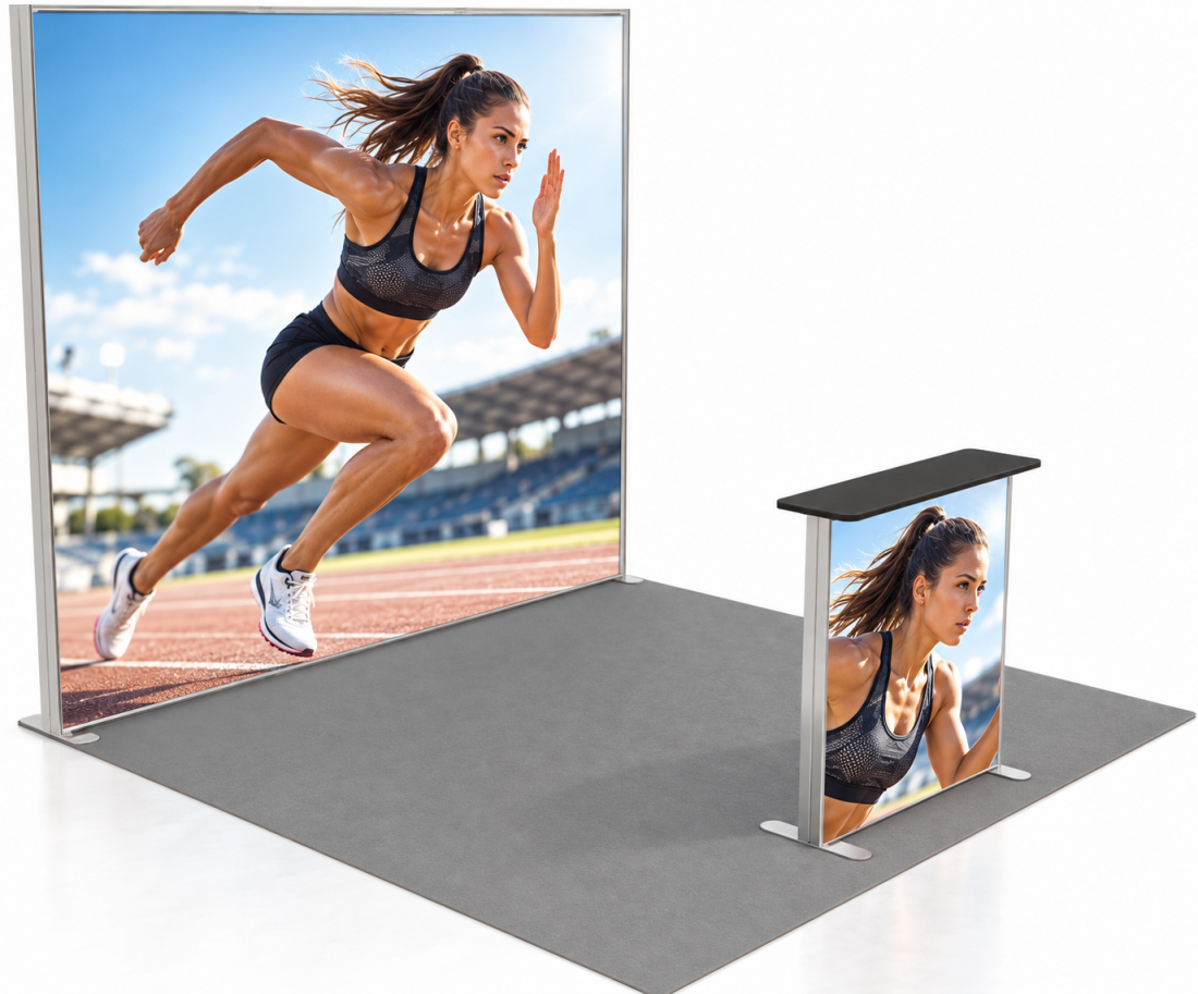 LED-Kopfstand 3 × 3 m – AbdeX