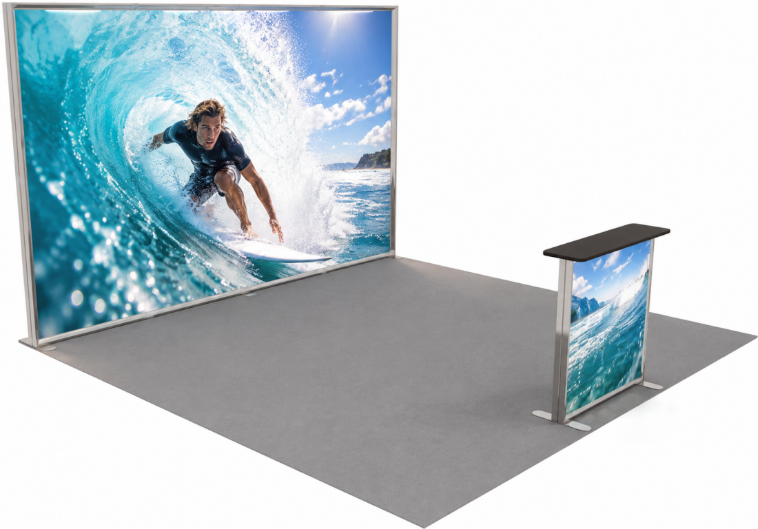 LED-Kopfstand 4 × 4 m – AbdeX