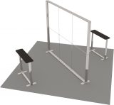 LED-Inselstand 4 × 4 m Ansicht 5