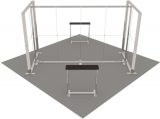 LED-Inselstand 5 × 5 m Ansicht 5