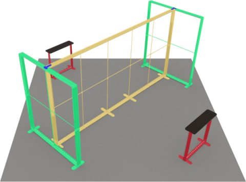 LED-Inselstand 6 × 6 m Detail 5