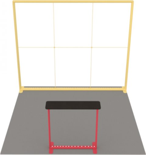 LED-Kopfstand 3 × 3 m Detail 5