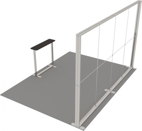 LED-Kopfstand 4 × 3 m Detail 4